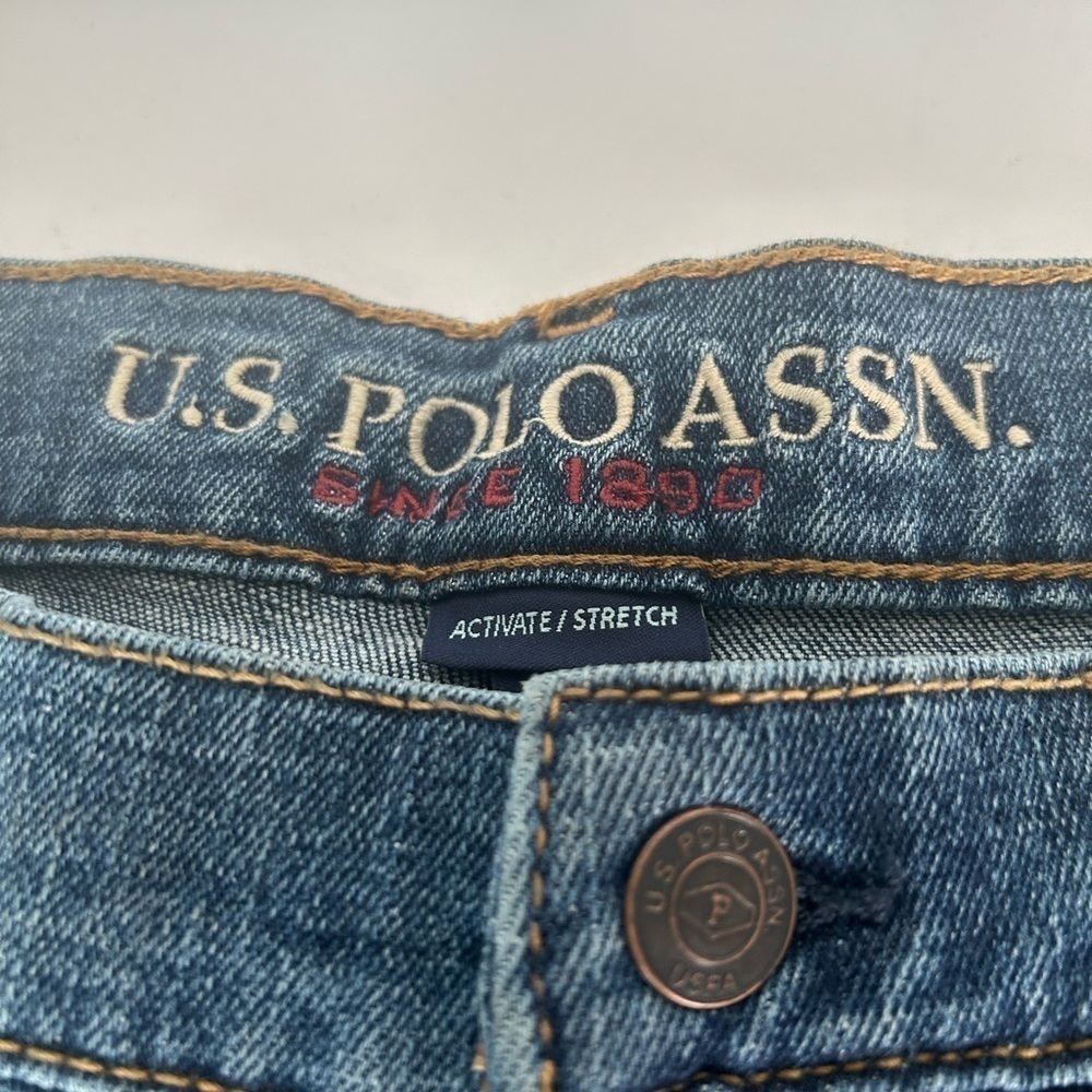 Men’s NWT US Polo Assn.Straight Leg Jeans Slim Fit - Picture 3 of 11